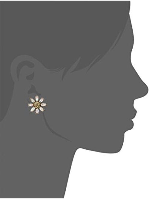 Betsey Johnson Daisy Stud Earrings