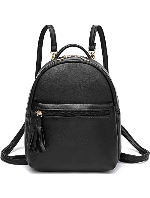 Leather Backpack Purse Satchel School Bags Casual Travel Daypacks for Womens