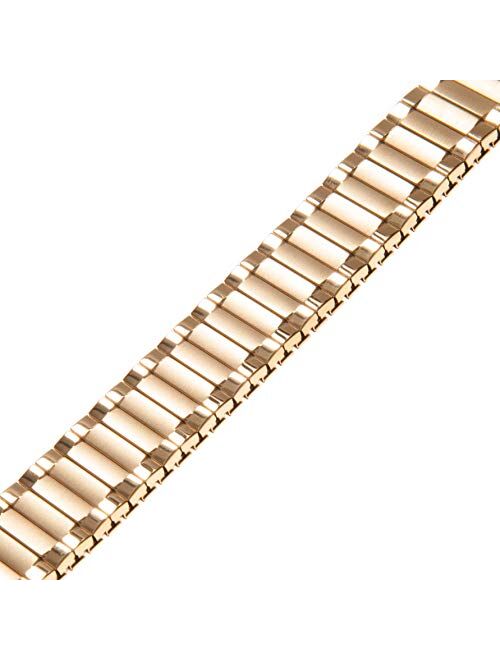 Gilden Unisex Expansion 17-22mm Extra-Long Stainless Steel Watch Band 532