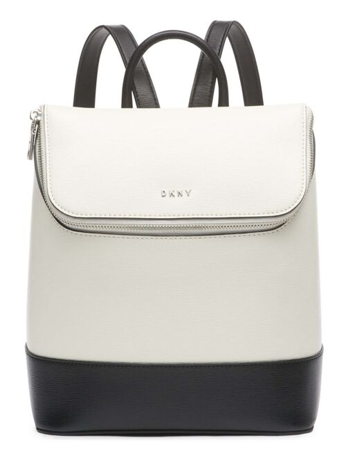 dkny bryant leather backpack