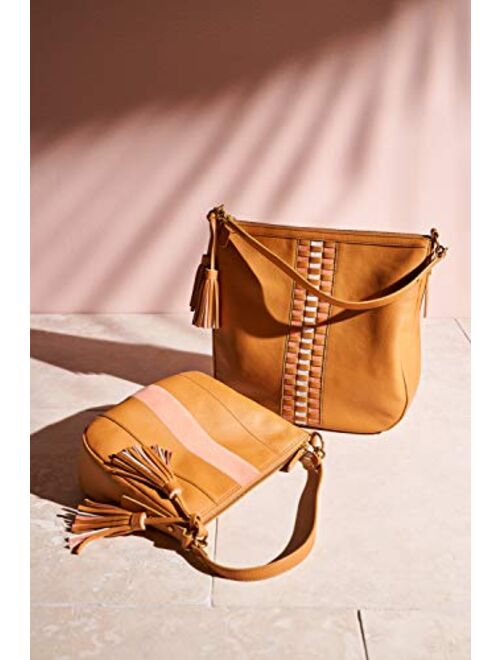 Fossil Hobo, Tan/Pink