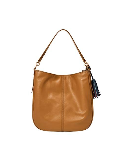 Fossil Women's Jolie Leather Hobo Purse Handbag