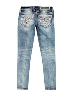 - Womens Betty Embellished Skinny Jeans