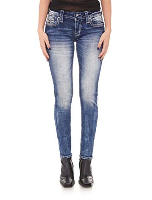 Rock Revival - Womens Rio Red S202 Skinny Jeans