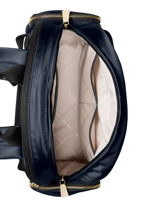 Michael Kors Prescott Nylon Zipper Closure Backpack