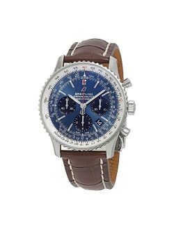 Navitimer 1 Chronograph Automatic Chronometer Blue Dial Men's Watch AB0121211C1P4