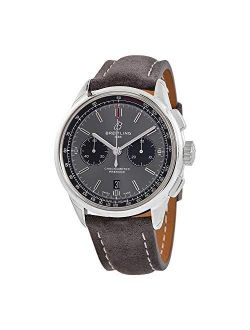 Premier Chronograph Automatic Chronometer Anthracite Dial Men's Watch AB0118221B1X2