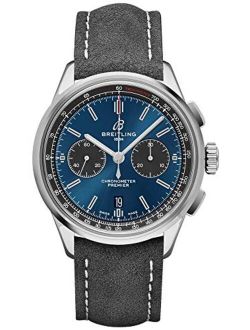 Premier B01 Chronograph 42 Blue Dial Watch AB0118A61C1X4