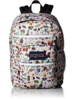 Unisex Big Student Multi Stickers Backpack