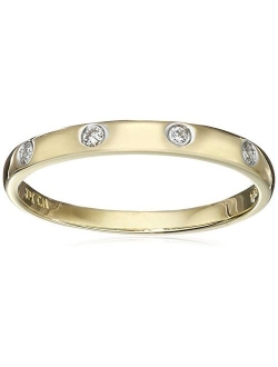 10k Gold Diamond Accent Ring