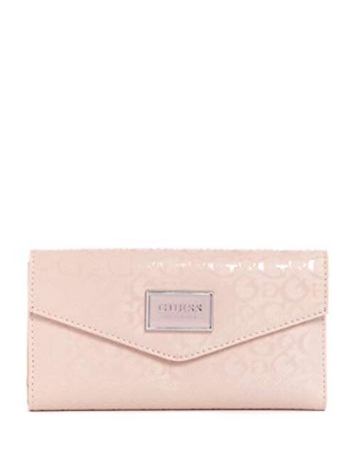 GUESS Factory Akita Logo Slim Clutch