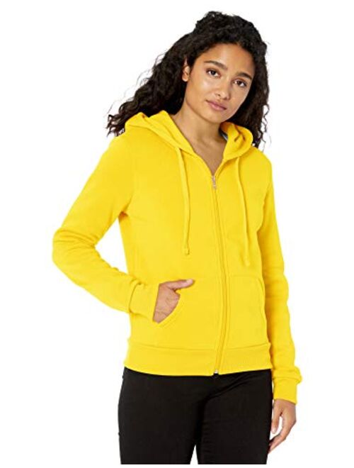 Southpole womens Long Sleeve Fleece Basic Hooded Zip Jacket