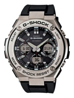Men's Analog-Digital Black Strap Watch 59x52mm GSTS110-1A