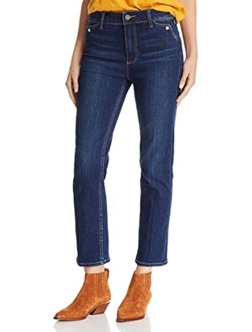 PAIGE Women's Hoxton Jeans with Straight Cut