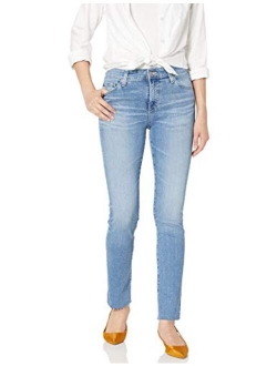 AG Adriano Goldschmied Women's Mari High-Rise Slim Fit Straight Leg Jean