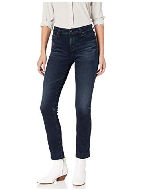 AG Jeans AG Adriano Goldschmied Women's Mari High-Rise Slim Fit Straight Leg Jean