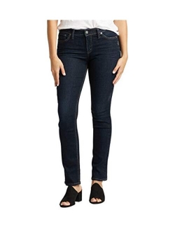 Women's Plus Size Avery Curvy Fit High Rise Straight Leg Jeans