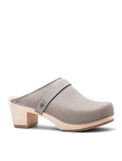 Swedish Handmade Wooden Clog Mule | Dublin