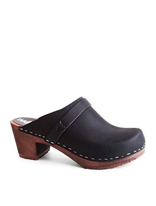 Sandgrens Swedish Handmade Wooden Clog Mule | Dublin