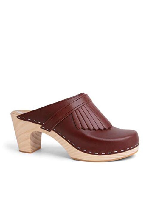 Sandgrens Swedish Handmade Wooden Clog Mule| Venice