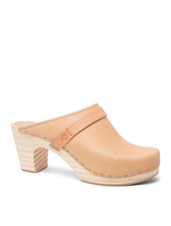 Swedish Handmade Wooden Clog Mule | Maya