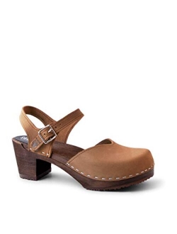 Swedish Handmade Wooden Clog Sandal | Victoria