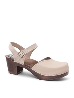 Swedish Handmade Wooden Clog Sandal | Victoria