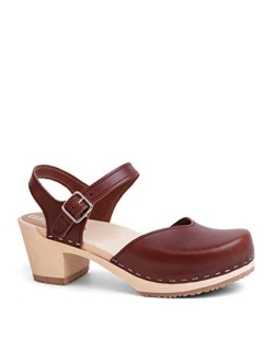 Swedish Handmade Wooden Clog Sandal | Victoria