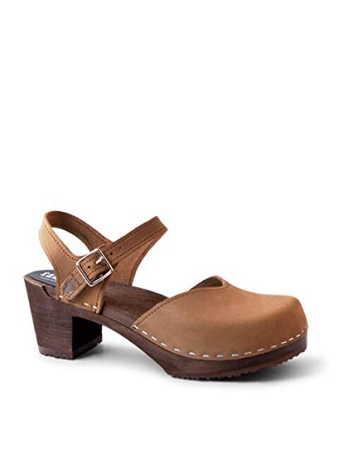 Sandgrens Swedish Handmade Wooden Clog Sandal | Victoria