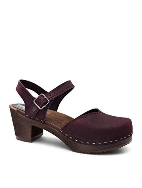 Sandgrens Swedish Handmade Wooden Clog Sandal | Victoria