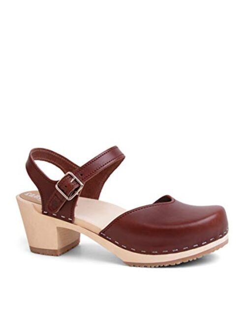 Sandgrens Swedish Handmade Wooden Clog Sandal | Victoria