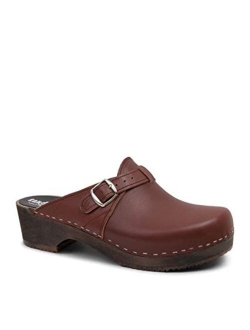 Swedish Handmade Wooden Clog Mule | Halmstad