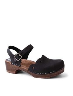 Swedish Handmade Wooden Clog Sandal | Milan