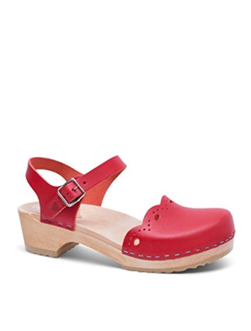 Sandgrens Swedish Handmade Wooden Clog Sandal | Milan