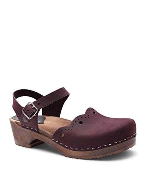 Sandgrens Swedish Handmade Wooden Clog Sandal | Milan