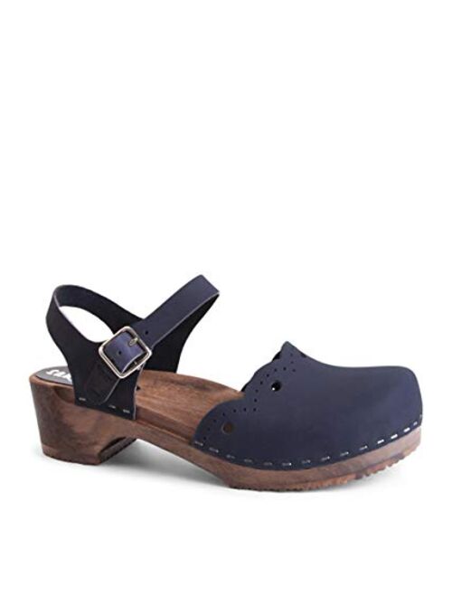 Sandgrens Swedish Handmade Wooden Clog Sandal | Milan