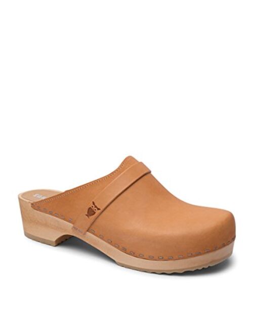 Sandgrens Swedish Handmade Wooden Clog Mule | Malmö