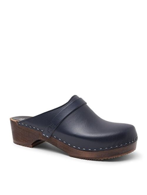 Sandgrens Swedish Handmade Wooden Clog Mule | Malmö