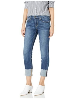 Women's Smith Straight Midrise 4" Cuff Crop Jean