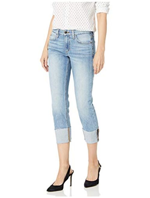 Joe's Jeans Women's Smith Straight Midrise 4" Cuff Crop Jean