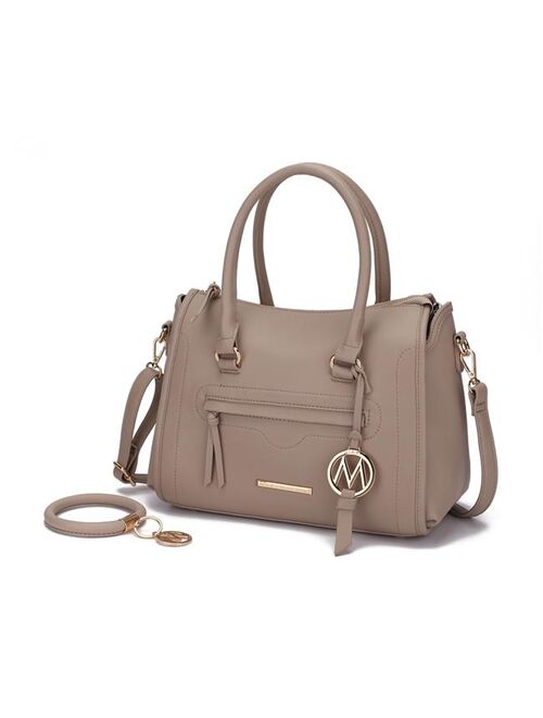 MKF Collection Valeria Satchel - Cognac By Mia K.