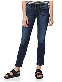 Pepe Jeans Gen Jeans Women Blue / H06 - EU 42 (US 32/34) - Straight Jeans Pants