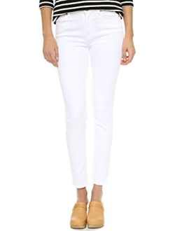 7 For All Mankind Womens Full Length Skinny Jeans