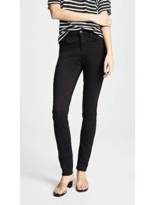 7 For All Mankind Womens Full Length Skinny Jeans