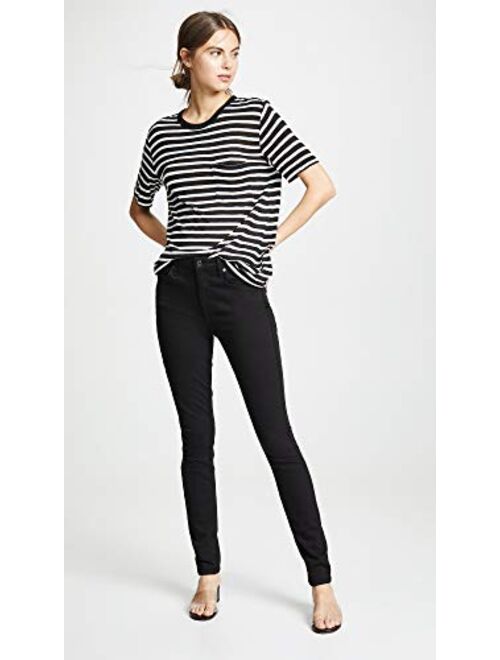 7 For All Mankind Womens Full Length Skinny Jeans