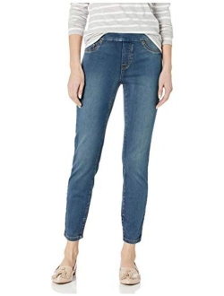 Tribal Women's Pull-On Skinny Ankle Dream Jean