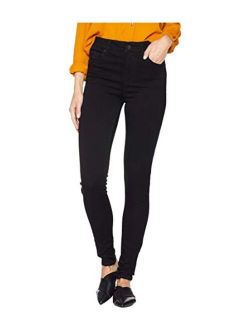 KUT from the Kloth Women's Mia High-Waisted Skinny Jeans in Black