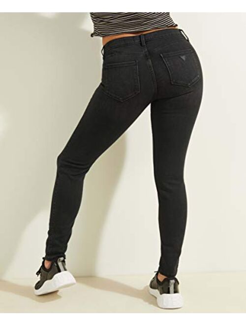 GUESS Women's Power Low Rise Stretch Skinny Fit Jean