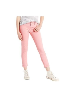 Women's Mid Rise Skinny Crop Jeans