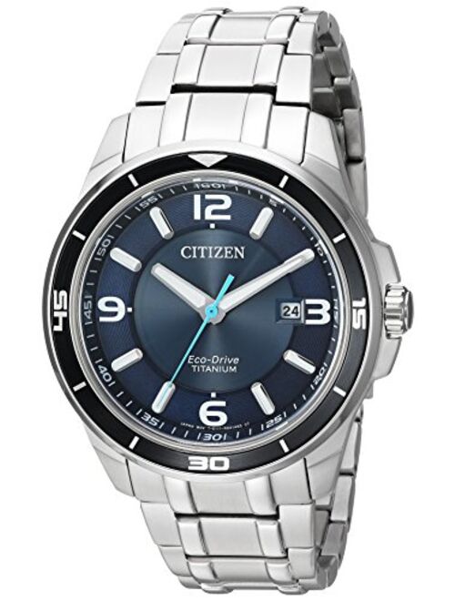 Citizen Men's ' Quartz Titanium Casual Watch, Color:Silver-Toned (Model: BM6929-56L)